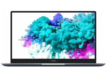 русская: Ноутбук, Honor, 16 ГБ ОЗУ, AMD Ryzen 5, 15.6 ", Новый, Для работы, учебы, память SSD