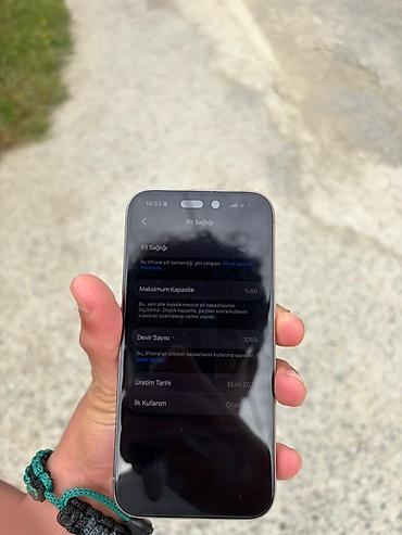 Apple iPhone: IPhone 14 Pro, Gümüşü, Face ID — 10