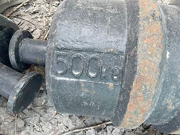 набор кульч: Груз-утяжелитель чугунный 500 кг все вопросы только по звонку. в — 1