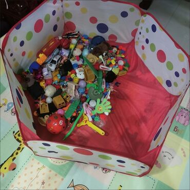 Игровые манежи: 🎉 Детский сухой бассейн Яркий и весёлый бассейн для игр с — 4