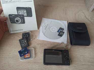 Фотоаппараты: Фотоаппарат-"мыльница" MEDION 20.0 MEGAPIXELS. Полный комплект, 2