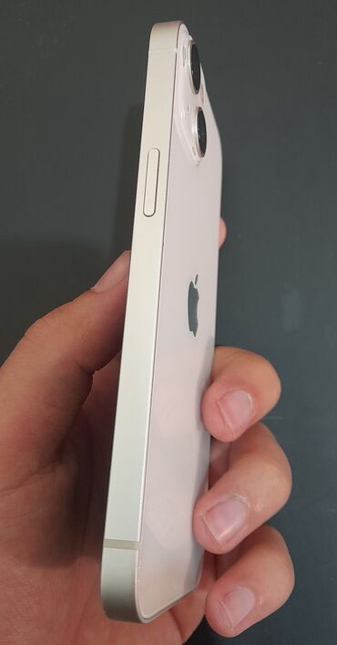 Apple iPhone: IPhone 13, Б/у, 128 ГБ, Старлайт, Зарядное устройство, Защитное стекло, Чехол, 85 % — 4