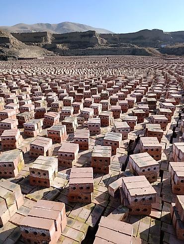 кра: Пустотелый, дырчатый, Жженый кирпич, Полублок, 250×120×90 — 6