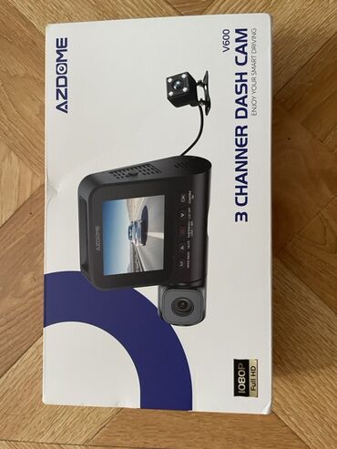 Магнитолы: AZDOME V600 3 kanallı videoqeydiyyatçı avtomobildə istifadə üçün