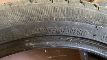 зимние шины на матиз: Шины 225 / 45 / R 18, Зима, Б/у, Пара, Легковые, Япония