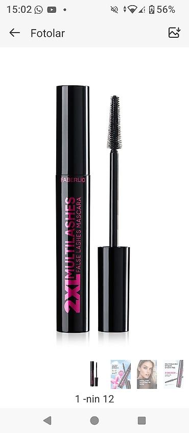 mur mur: Faberlic gözəllik və qulluq məhsulları paketi 1) 2XL Multi Lashes — 1