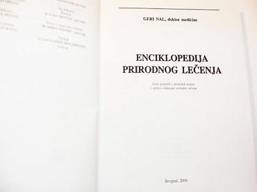 lekovi: Geri NalEnciklopedija prirodnog lečenjeLista poznatih i hroničnih — 3