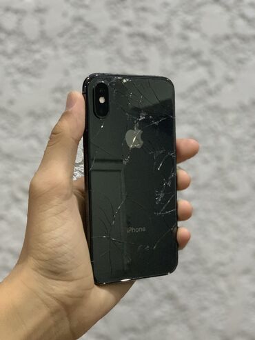 Apple iPhone: IPhone Xs, Б/у, 256 ГБ, Space Gray, Чехол, 100 %