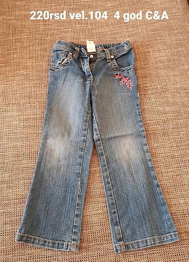 crivit ski pants: Dečije farmerke C&A, veličina 104 (za oko 4 godine). Klasičan — 1