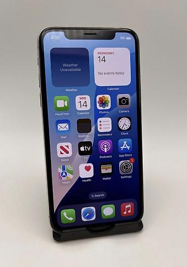 iphone xa: IPhone Xs, 256 GB, Ağ, Zəmanət, Face ID, Sənədlərlə — 1