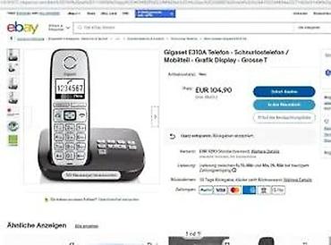 Fiksni telefoni: Gigaset E310A bežični fiksni telefon sa bazom i sekretaricom - Model — 7