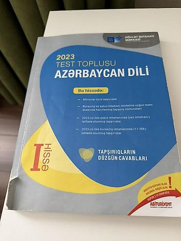 Testlər: Azərbaycan dili Testlər 11-ci sinif, DİM, 1-ci hissə, 2023 il — 1