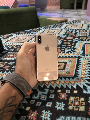 Apple iPhone: IPhone Xs, 64 GB, Qızılı, Face ID