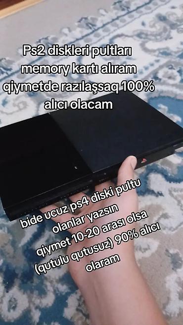 сколько стоит playstation 1: PS2 aksesuarları və PS4 üçün disklər axtarıram. Axtarılanlar: - PS2 — 1