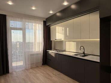 кок добо: 1 комната, 48 м², Элитка, 12 этаж, Евроремонт