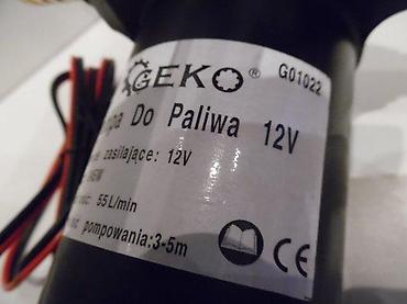 Ostali alati i mašine: GEKO 12V električna pumpa za gorivo - Namenjena za prebacivanje — 6