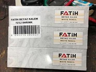 Kreativni setovi za decu: Fatih Beyaz Kalem – White Pencil - Set belih grafitnih olovaka — 9