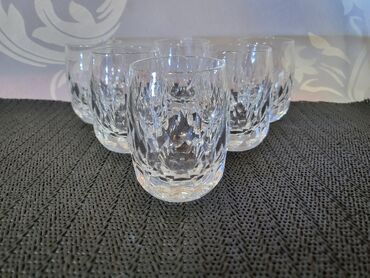 Čaše: Casice kristal nove za zestoko pice iz 70,80ih. Casice,sve na njima — 7