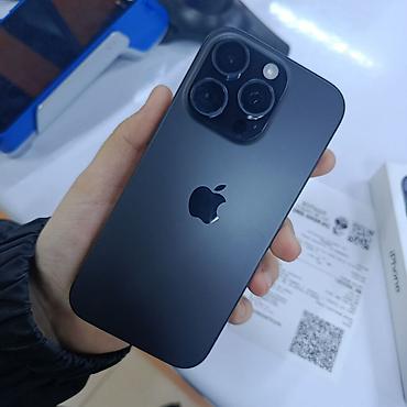 IPhone 16 Pro, Б/у, 128 ГБ, Black Titanium, Чехол, Коробка, 92 %