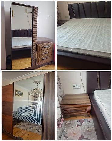 en ucuz motor: Yataq dəsti satılır 350₼.təcili çıxmalıdır.Taxt bazalıdır,matrası — 1