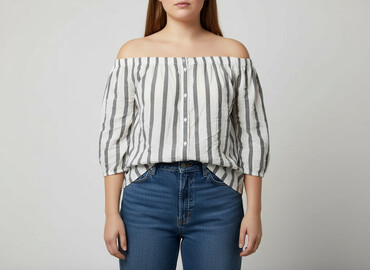 bluzki eldar wyprzedaz: Women's blouse, size 3XL