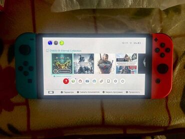 Hyundai: Nintendo switch oled model. Konsol teze veziyyetdedir, az istifade