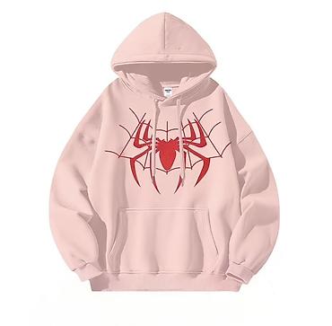 tuklu geyim: 🕷️ Spider-Man printli huddi Spider-Man dizaynlı, gündəlik istifadə — 4