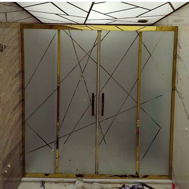 Duş kabinaları, arakəsmələr: Yeni Üstü açıq kabina, Künc üçün, Pulsuz çatdırılma — 25