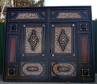 Həyət darvazaları: Metal darvaza və qapı istehsalı - Material: qalın profil və polad — 2