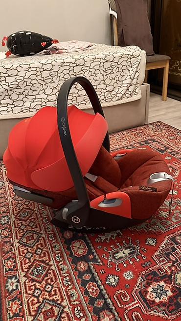 cybex автолюлька: Автокресло, цвет - Красный, Б/у — 5