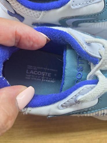 lacoste canta: Rəng - Ağ Krossovkalar, Lacoste, Ölçü: 30, Uniseks — 1