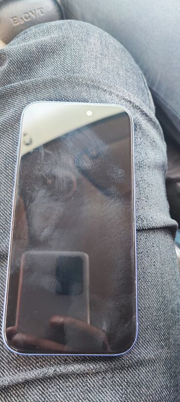 купить ноутбук дёшево: IPhone 15, Б/у, 256 ГБ, Синий, Коробка, 92 %