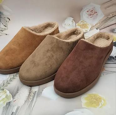 ред винг обувь: Мужские тёплые закрытые тапочки под замшу Birkenstock для дома и улицы — 1