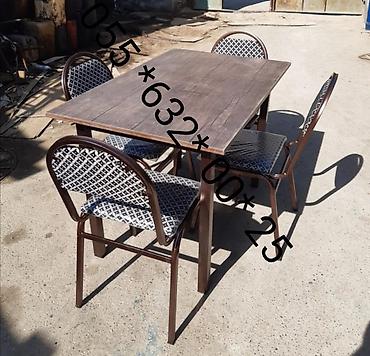 kafe stul: Stol stul desti masa və oturacaqlar dəstləri sexden birbaşa satişı var — 2