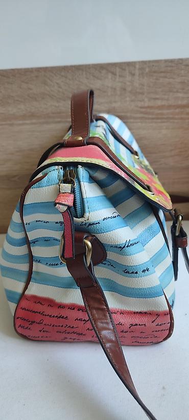 Torbe: Ženska torba sa tropskim printom - Model: torba preko ramena/satchel — 2