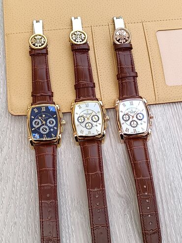 Qol saatları: Yeni, Qol saatı, Patek Phillipe, rəng - Qızılı — 4