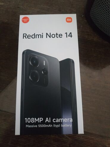 Xiaomi: Xiaomi Redmi Note 14, 128 GB, rəng - Qara, 
 Sənədlərlə