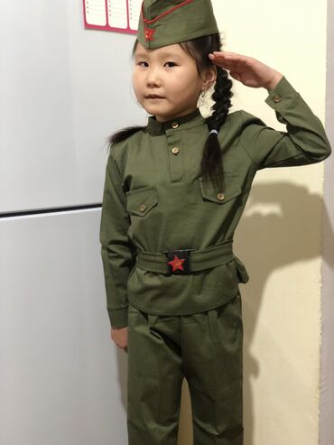 прокат новогодних детских костюмов: Военный камуфляж. Размер 26-38