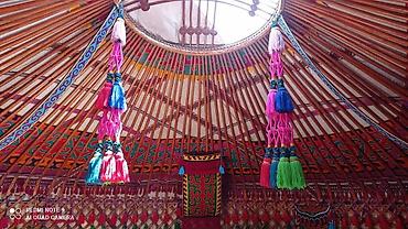 Аренда юрт: Аренда юрты, Каркас Деревянный, 85 баш, Казан, Посуда, С полом — 22