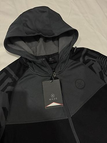 штаны wade: Мужская толстовка, L, Li-Ning, Новый, цвет - Черный, Самовывоз — 3