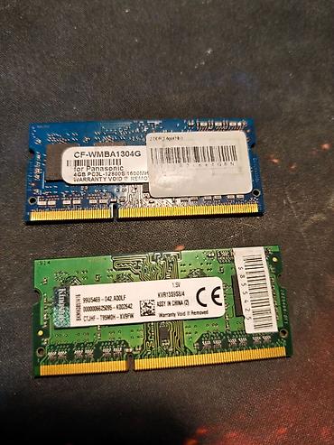 ddr3 памяти ноутбука: DDR 3 4gb notebook 400 сом за шт — 1