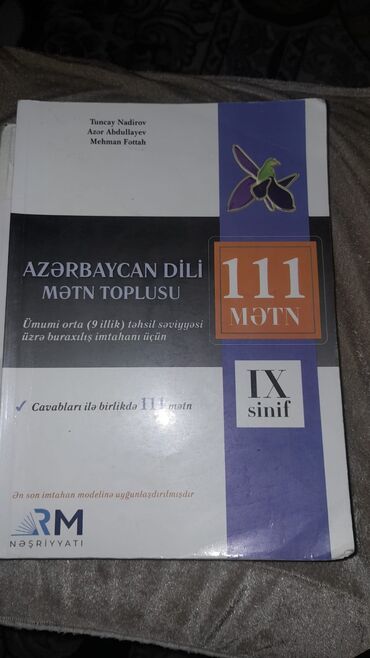 dim azerbaycan dili test toplusu pdf yukle: Məhsul: “Azərbaycan dili mətn toplusu – 111 mətn (IX sinif)” Təsvir