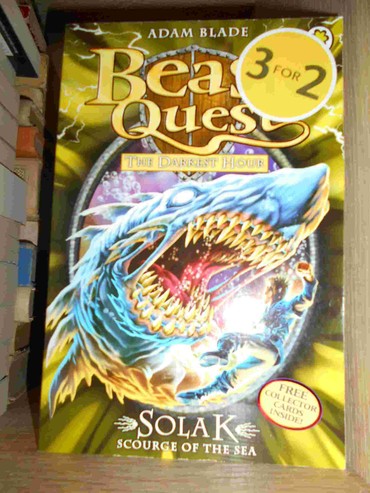 Ostale životinje: Super decija knjiga na engleskom jeziku Beast Quest-Solak Scourge of