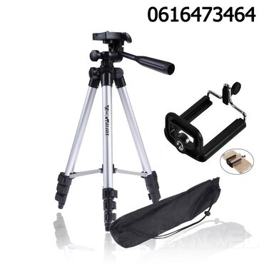 Ostali foto- i video-aksesoari: Tripod 105cm, Torba + Držač za Telefon Tripod (stativ) za — 10