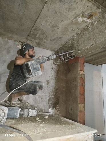 Beton işləri: Səssiz tozsuz səliqəli kəsim. Beton katlavan monolit kubik -da lalafo.az — 19 Beton işləri: Səssiz tozsuz səliqəli kəsim. Beton katlavan monolit kubik — 19