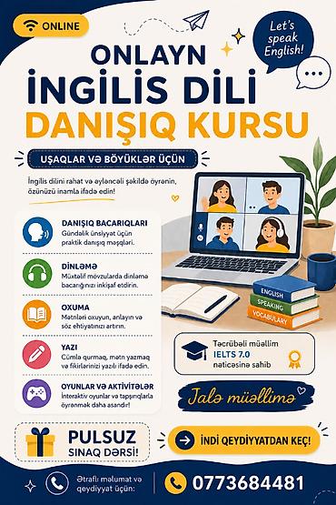 мастер ремонт квартир: Əlaqə üçün WHATSAPPdan YAZIN) İngilis dilində sərbəst danışmaq — 1