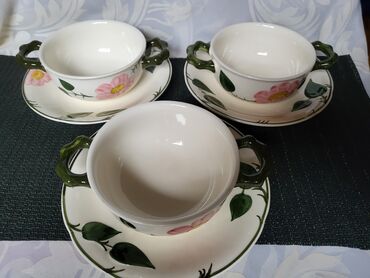 Kuhinjski setovi: Cinije vintaz za supe,corbe Villeroy & Boch Wild Rose.Nemacka na lalafo.rs — 6 Kuhinjski setovi: Cinije vintaz za supe,corbe Villeroy & Boch Wild Rose.Nemacka — 6