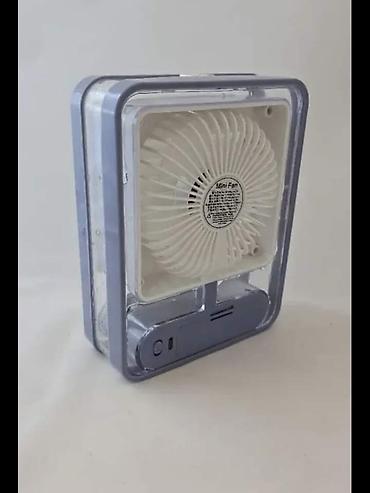 Mini klime: Mini KLIMA ventilator prenosiva USB sa baterijom stona lampa NOVO! — 9
