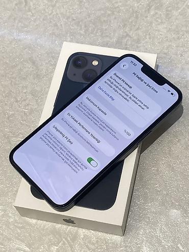 irşad ayfon 15: IPhone 13, 128 GB, Midnight, Simsiz şarj, Face ID — 3