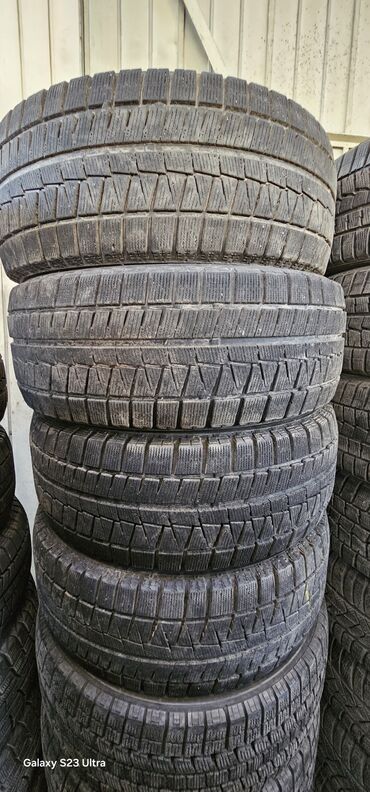 Шины: Шины 215 / 55 / R 16, Зима, Б/у, Комплект, Легковые, Япония, Bridgestone